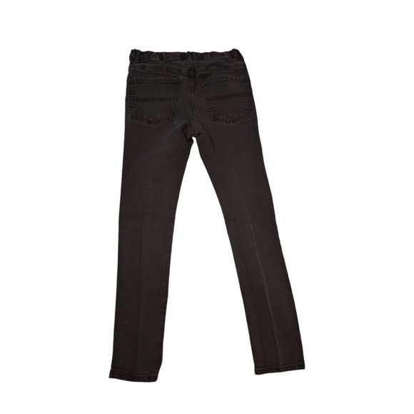 Children's Place jeans size 12 super skin ny stretch adjustable waistband black - Picture 3 of 3